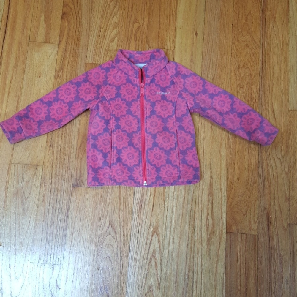 Girl's Size 2T Columbia Floral Fleece